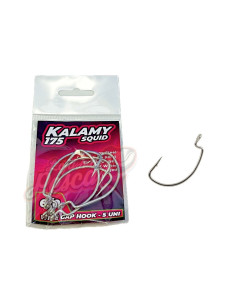 GT-Bio Kalamy Squid 175 Wide Gap Hook Nº6 5pcs